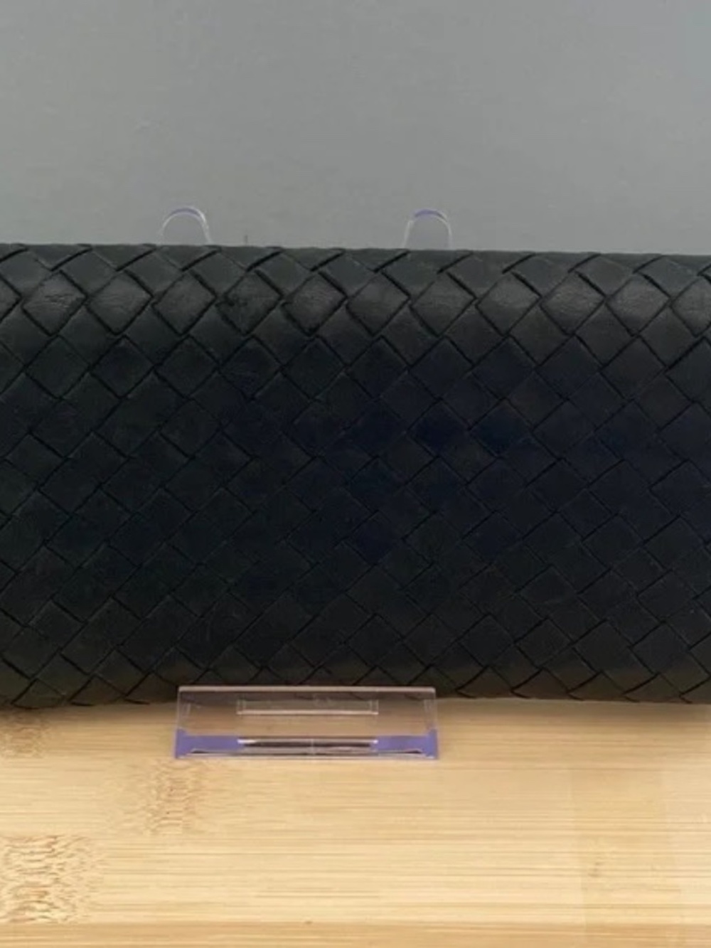 BOTTEGA  Woven Leather Clutch Wallet - Women Bags - Picture 9 of 14